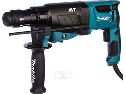 Перфоратор MAKITA HR 2631 FT в чем. (800 Вт, 2.4 Дж, 3 реж., патрон SDS-plus, ЗВП в комплекте, вес 2.8 кг)
