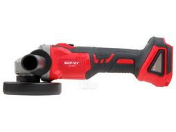 УШМ (болгарка) аккумуляторная WORTEX CAG 1812 E в кор. ALL1 (18.0 В, 1 акк., 4.0 А/ч, Li-Ion, диск 125х22.0 мм)