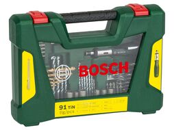 Набор оснастки BOSCH V-Line 91 предмет (2607017311)