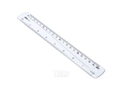 Линейка 20 см "Pioneer" пласт., гибк., прозрачный, ассорти Deli EG00212