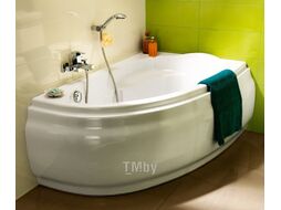 Ванна акриловая Cersanit Joanna 140x90 L (с ножками и экраном)