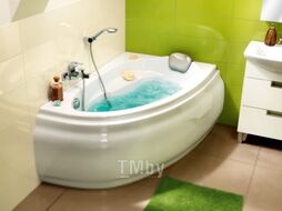 Ванна акриловая Cersanit Joanna 140x90 L (с ножками и экраном)