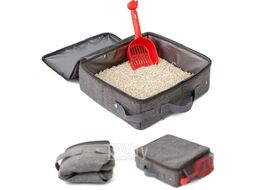 Туалет-лоток Pet Paws Дорожный QS-100