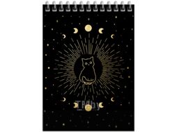 Блокнот Meshu Meshu Black Cat А6 / MS_52345 (60л)
