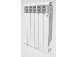 Радиатор биметаллический Royal Thermo Revolution Bimetall 500 (10 секций, с монтажным комплектом, кронштейном и кранами)
