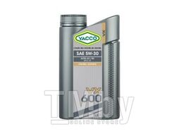 Масло моторное синтетическое 1 л - ACEA A3/B3, API SL/CF YACCO YACCO 5W30 VX 600/1