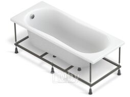 Ванна акриловая Cersanit Nike 170x70 (с ножками и 2 экранами)