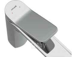 Умывальник со смесителем Cersanit Como 80 / S-UM-COM80/1-w + 63050 (со смесителем)