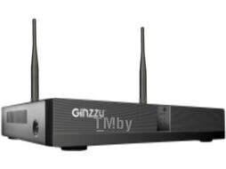 Комплект видеонаблюдения HK-4203W GINZZU WiFi, 4ch, 5Mp, HDMI, 2улич кам 5.0Mp, IR30м