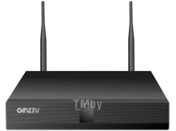 Комплект видеонаблюдения HK-4203W GINZZU WiFi, 4ch, 5Mp, HDMI, 2улич кам 5.0Mp, IR30м