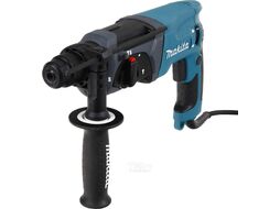 Перфоратор MAKITA HR 2470 X15 в чем. (780 Вт, 2.7 Дж, 3 реж., патрон SDS-plus, вес 2.6 кг)
