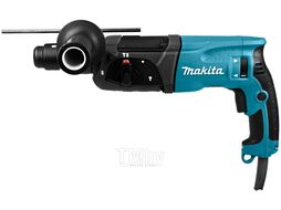 Перфоратор MAKITA HR 2470 X15 в чем. (780 Вт, 2.7 Дж, 3 реж., патрон SDS-plus, вес 2.6 кг)