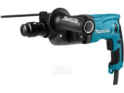Перфоратор MAKITA HR 2470 X15 в чем. (780 Вт, 2.7 Дж, 3 реж., патрон SDS-plus, вес 2.6 кг)