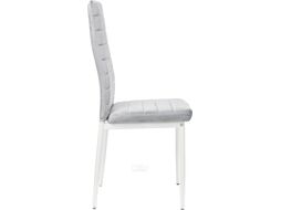 Стул Mio Tesoro Джия DC-060KD (серый/белый)