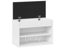 Тумба в прихожую ТриЯ Лайт для обуви тип 1 (белый глянец)