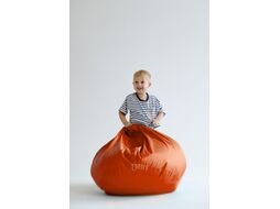 Бескаркасное кресло Kreslomeshki Классик Kinder / 5KO-80x70A (апельсин)