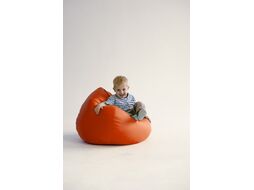 Бескаркасное кресло Kreslomeshki Классик Kinder / 5KO-80x70A (апельсин)
