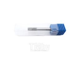 Борфреза цилиндрическая с торцевыми зубьями 6x16x60 мм, VHM, DC, форма B (серия 900525) GARWIN INDUSTRIAL 900525-6*16*60