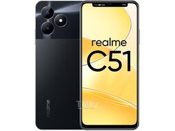 Смартфон Realme C51 4GB/128GB Черный RMX3830