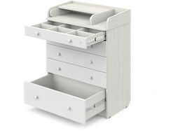 Комод пеленальный Mihaylov Design Maks 805 с органайзером (сосна касцина/белый)
