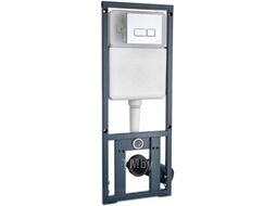 Унитаз подвесной с инсталляцией WeltWasser Kehlbach 004 GL-WT + Marberg 410 SE