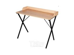 Стол на металлокаркасе BRABIX LOFT CD-008 (ш900*г500*в780мм), цвет дуб натуральный, 641865
