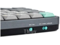 Клавиатура беспроводная Nuphy AIR60 Twilight AIR60-TW1-F (механическая, USB/Bluetooth/радио, RGB, Low Profile, Gateron Low Profile Red Switch)