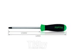 Отвертка TORX T25x100мм TOPTUL (FFAB2510)