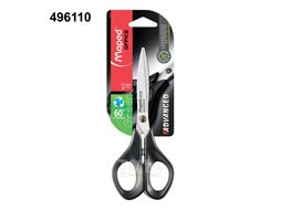 Ножницы 21 см "Advanced green" черный Maped 499110