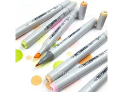 Маркер перм., худ. двухсторонний, O63 абрикос Sketchmarker SM-O63