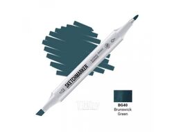 Маркер перм., худ. двухсторонний, Y51 желтый Sketchmarker SM-Y51