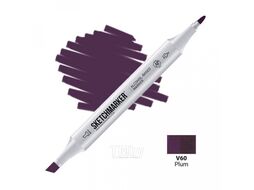 Маркер перм., худ. двухсторонний, O41 оранжевый Sketchmarker SM-O41