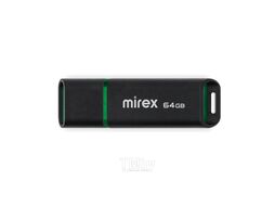 USB-флеш-накопитель 64GB USB 2.0 FlashDrive SPACER BLACK Mirex 13600-FMUSBK64
