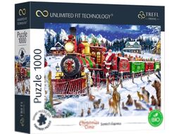 Пазл Trefl Экспресс Санты / 10755 (1000эл)