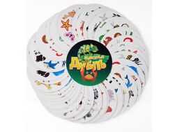 Настольная игра Нескучные игры Дубль. Животные / 8462