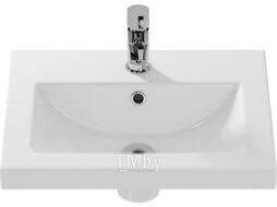 Умывальник со смесителем Cersanit Como 50 / S-UM-COM50/1-w + 63034 (со смесителем)
