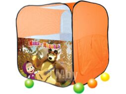 Детская игровая палатка Sundays Маша и медведь / 378697 (+100 шариков)