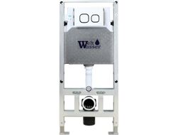 Унитаз подвесной с инсталляцией WeltWasser Amberg 506 ST + Nesenbach 004 GL-WT + Amberg RD-WT