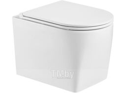 Унитаз подвесной с инсталляцией WeltWasser Amberg 506 ST + Nesenbach 004 GL-WT + Amberg RD-WT