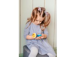 Музыкальная игрушка Азбукварик Микрофон Маленький музыкант / 2708B (голубой)