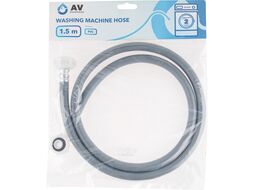 Шланг заливной для стиральной машины 1,5 м, ПВХ, AV engineering AVE3303150
