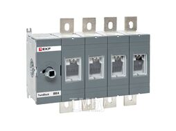 Рубильник 800A 4P без рукоятки управления TwinBlock EKF tb-s-800-4p