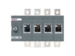 Рубильник 800A 4P без рукоятки управления TwinBlock EKF tb-s-800-4p