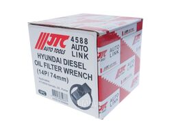 Съемник масляного фильтра HYUNDAI Santa Fe, i35, Porter (диаметр 74мм, 14 граней) JTC JTC-4588