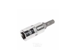 Бита-головка TORX с отверстием 1/4" х T25H, длина 37мм JTC JTC-23525