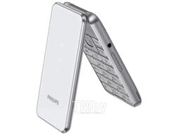 Мобильный телефон Philips Xenium E2601 (серебристо-белый)