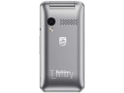 Мобильный телефон Philips Xenium E2601 (серебристо-белый)