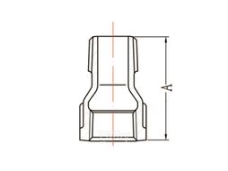 Переход 1" х 1/2" вн.-нар. оцинкованн., AV engineering AVEC470000112