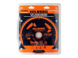 Диск пильный 216 Vezdehod 216x2,35x30x60Тx7град. Hilberg HV218