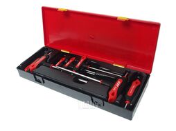 Набор ключей TORX с отверстием с Т-образной ручкой T10H-T40H 7 предметов JTC JTC-K6074